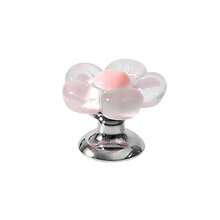 Interior Decoration Accessories Featuring Elegant Flower-Shaped Buttons, Car Key Protection Covers, Cute Designs, Protection Covers For Car Engine Start/Stop Control Levers, Universal One-Key Ignition Start Covers, Protecting Nails - Starter Button Decoration - View 9