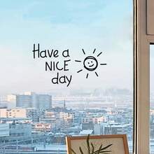 1pc Have A Nice Day Letter Sticker Vinyl Car Sticker Suitable For Laptop, Water Bottle, Phone, Car, Motorcycle Reflective Cool Sticker Waterproof - A - View 7