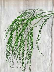 Artificial Hanging Greenery Stems, Fake Trailing Vine Plants, Assorted Styles For Wall, Ceiling, Wedding And Home Decoration - Green - View 4