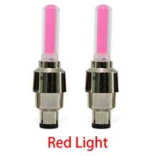 Bicycle Valve Cap Light, LED Warning Light For Mountain Bike, Night Cycling Accessory, Rear Bicycle Light. - Apricot - View 6