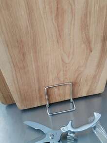 1 pieza Estante de almacenamiento de cocina - Diseñado para el almacenamiento ordenado de tablas de cortar, estante para tapas de ollas, estante para tablas de cortar, estante de almacenamiento de bandejas de cocina, estante de almacenamiento de cocina, tapas de ollas y bandejas. Hecho de un acabado duradero y pulido - Proporciona eficiencia y estilo - Multicolor - Ver 11