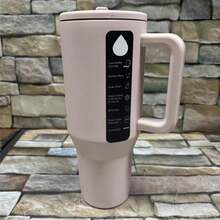 32oz Large Capacity Leak-Proof Insulated Car Cup With Handle And Sealed Lid - Multicolor - View 5