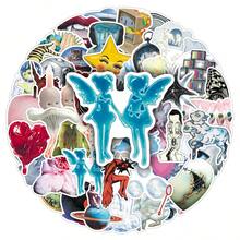 50pcs Weird Core Millennium Y2K Elements Old Era Dreamcore Vintage Style Creative Personalized Decorative Tablet Water Bottle Stickers - Dream Core - 1988 - View 6