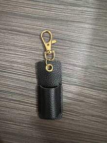1 buah Gantungan Kunci Pena Portabel, Tempat Pensil dengan Klip Pena, Tas Pena dengan Klip, Tempat Pena, Hadiah Gantungan Kunci, Cocok untuk Wanita - MultiWarna - View 7