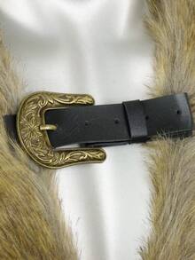 1 PC Medieval Viking/Norse Warrior Faux Fur Cape - LARP Photography Prop Cosplay Accessory,Halloween - Brown - View 5
