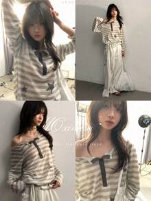 Women Tops - Grayish White - View 2