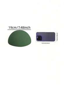 10件/8件/1件/2件/4件/6件 5.51" X 3.14" X 1.77" 乾濕兩用花藝泡沫磚，綠色聚苯乙烯泡沫塊，適用於花藝布置、植物裝飾與手工藝，春季花藝布置與手工藝，輕微角部塌陷 - 半球 - 查看 15