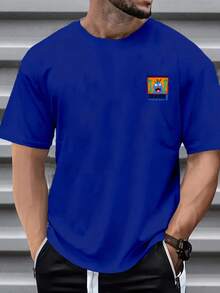 Me estás volviendo loco, Denver, camiseta de cuello redondo para hombre, estampada por ambos lados, estilo casual, deportivo, a la moda, holgada, para estudiantes y adolescentes, de manga co - Blanco - Ver 9
