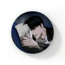 58mm 新款韓系 BL 漫畫《Shutline》軟質鈕扣徽章 男愛漫畫 Gillan Jake Moon Shingun 動漫胸章 粉絲收藏 - 58 mm - 查看 26