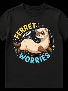 [Talla Grande]Camiseta Unisex para Amantes de Hamsters y Entusiastas de Mascotas - Negro - Ver 1
