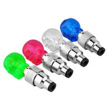 Bicycle Valve Cap Light, LED Warning Light For Mountain Bike, Night Cycling Accessory, Rear Bicycle Light. - Apricot - View 9