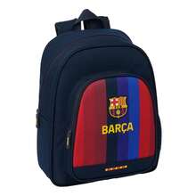 FC Barcelona 巴塞隆納足球俱樂部雙肩書包，第一套球衣，兒童及青少年適用，可搭配拉桿箱使用，附水壺口袋 - 適應學校 - 查看 2