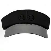 Alo Women's Summer Mesh Baseball Cap – UV Sun Protection Hat For Outdoor Sports, Running & Casual Wear Women's Breathable Mesh Baseball Cap – Summer Sun Hat With UV Protection For Outdoor Sports & Everyday - Black - View 3