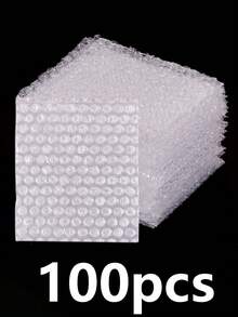 60/100pcs Transparent Plastic Bubble Packaging Bags, Reusable, Uncoated Durable Material, Clear Visible Design, Shockproof Bags, Suitable For Jewelry Display, Small Item Mailing And Shipping, Accessory Storage, Ideal For Small Business Daily Use - Multicolor - View 8