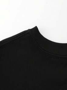 Camiseta de algodón para hombre con estampado de pepinillo bailando dabbing, diseño de dibujos animados divertido, algodón puro, estampado prémium, duradera, moda casual - Negro - Ver 6