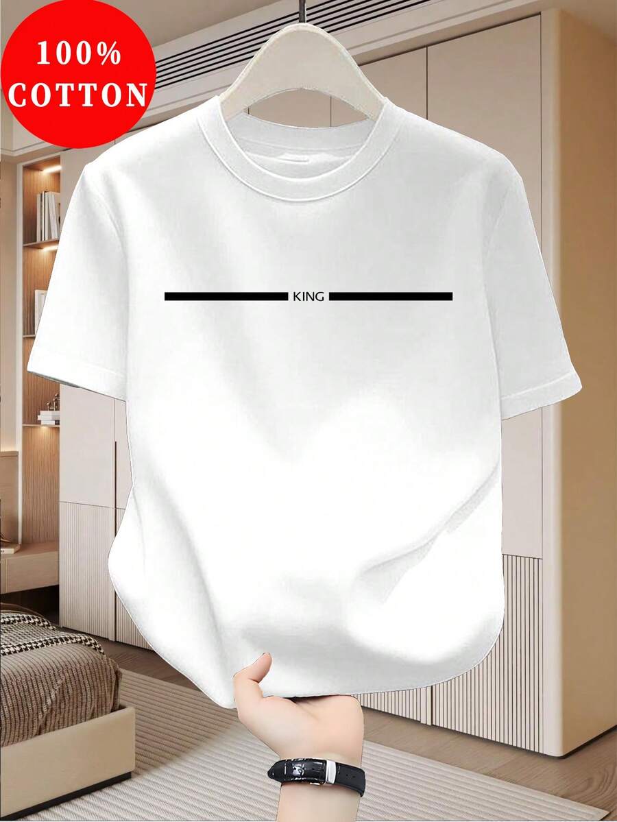 Men T-Shirts - White - View 1