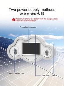 2026新款雲朵造型太陽能LED車內氛圍燈，心形霓虹後窗裝飾，感應式5模式情境燈，可愛美學女性與女孩車用配件，浪漫車內裝飾，情侶禮物 - 多色 - 查看 4