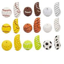 New Baseball Fidget Ball Toy Deformable Slime Stress Relief Baseball Football - Multicolor - View 8