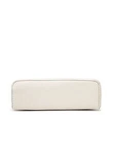 Dedoo Solid Color Lychee Texture PU Square Women's Crossbody Bag Small Wallet Daily Fashion Accessory (With Gift Bags) - White - View 8