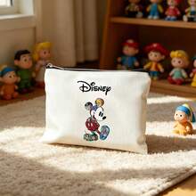 Disney 1個新款迪士尼系列印花學校文具用品，大容量文具收納袋鉛筆盒，可愛卡通公主、史迪奇、冰雪奇緣、汽車、恐龍、小熊維尼圖案插畫文具鉛筆盒，這款多功能鉛筆盒可用作手提包、盥洗包、鉛筆盒或禮品袋。它是送給母親、好友、老師的完美禮物，戶外旅行和購物的首選 - H - 查看 4