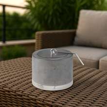 Tabletop Fireplace Portable Mini Indoor/Outdoor Fireplace Tabletop Fireplace - Black - View 5