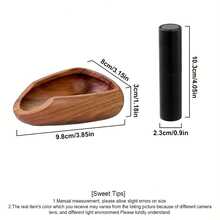 Coffee Bean Dosing Cup & RDT Spray Bottle Set, Sapele Wood Espresso Accessories Kit With Static Reduction Spray, Measuring Tray For Coffee/Tea - Multicolor - View 3