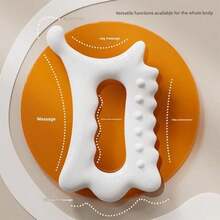 1–10pcs/Set Gua Sha Scraping Gua Sha Tool, Smooth & Rounded 5-Tooth Resin Material, Suitable For People With Muscle Tension - White - View 2