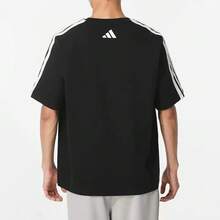 Adidas 男子ST SPORTS TEE運動休閒短袖T卹 - 黑色 - 查看 4