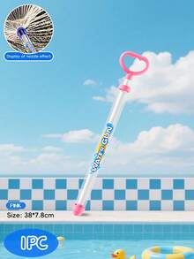 120-Hole Summer Pull-Out Firework Water Gun, Featuring Outer Shell And Handle Design, Large Water Storage Capacity, Suitable For Lawn, Beach, Water Park And Swimming Pool - 彩色 - 查看 8