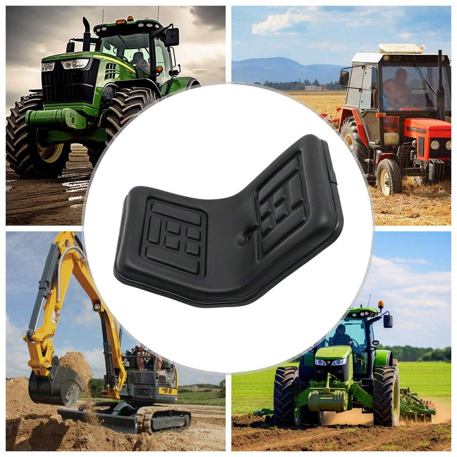 Adjustable Tractor Seat, 220LBS Load PVC Sponge Farm Machinery Seat With Multi-Hole Mount For Forklift Excavator Lawn Mower - 44.5*35.5*33.5cm - View 1