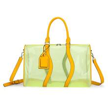 PVC Transparent Large Capacity Handbag - Multicolor - View 1