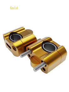 7/8" Motorcycle Handlebar Clamps Risers Adapter CNC Alloy Dirt Pit Bike ATV Motorbike Accessories Universal For BMW Suzuki - Variable Diameter Briquette - View 4