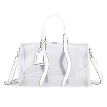 PVC Transparent Large Capacity Handbag - Multicolor - View 3