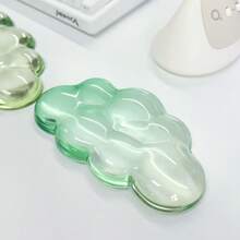 人體工學雲朵矽膠凝膠鍵盤與滑鼠腕墊套組 – 透明腕墊適用於 60%/68%/75% 鍵盤，極致舒適與腕部支撐，適合打字與遊戲 - 查看 21