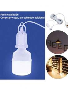 3 Meter Extension Cord With Socket For Light Bulb (Bulbs Not Included) - 3 Meters - View 2
