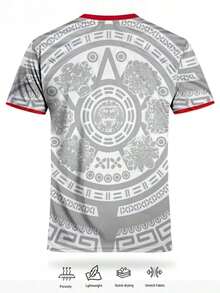 Mexico Soccer Jersey, Large Size, Loose Fit, Lightweight Fabric, Perfect For Use On The Field. - 混合色 1 - 查看 3