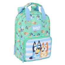 Safta Bluey | School Backpack  Let's Adaptable For Trolley (Without Trolley) Main Compartment With Zipper, Personal Identification Card And Top Handle - School - System (2) - View 1