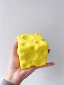 7cm 高品質起司壓力紓壓玩具，PU材質快速回彈，適合節日禮物，趣味可愛紓壓禮品，生日、復活節、萬聖節、聖誕節、派對禮物的理想選擇 - 查看 4