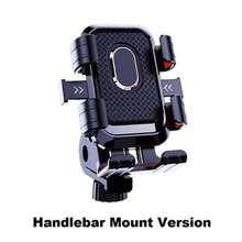 Dudukan Ponsel Sepeda Anti Guncang yang Tahan Lama, Dudukan Navigasi Universal untuk Sepeda Motor dan Sepeda Listrik, Kompatibel dengan Semua Model - Hitam - View 14