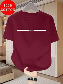 Men T-Shirts - 黑色 - 查看 8