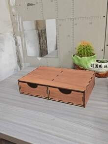 Caja de almacenamiento de cápsulas de café de madera, estantería de almacenamiento de cápsulas de café y té, soporte para máquina de café, caja de almacenamiento con cajón debajo de la máquina de café, capacidad para 30 cápsulas - Multicolor - Ver 9