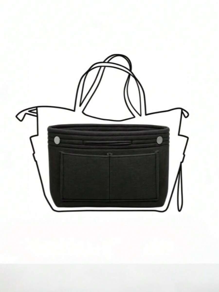 Handbag Organizer Insert, Felt Bag Organizer Insert, Suitable For Handbag Storage