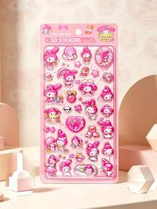 Paw Patrol Pegatinas 3D/DIY, Pegatinas de Anime en Relieve, Pegatinas Lindas, Decoraciones en Relieve Divertidas y Brillantes, Pegatinas de Anime Japonés Tridimensionales y Divertidas, Textura Sólida, Forma Delicada, Pegatinas Decorativas Autoadhesivas y Resistentes al Agua, Diseño de Colores Mixtos - Multicolor - Ver 8