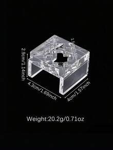 磁性指甲油磁棒支架 貓眼磁鐵底座 美甲工具 - 無色 - 查看 8