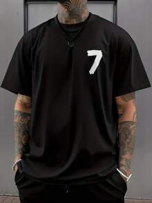 Men's Fashion T-Shirt CJTH - Black - View 2