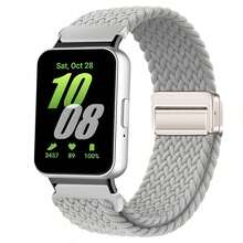 尼龍磁吸錶帶 適用於 Galaxy Fit 3 編織錶帶 適用於 Galaxy Fit 3 更換手鍊配件 - For Galaxy Fit 3 - 查看 22