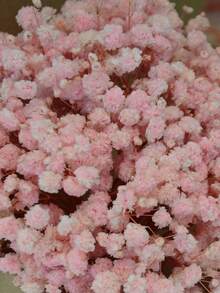 25/50/100/150/300件迷你滿天星及其他人造花 - 用於手工藝、髮飾、婚禮花環、桌花、家居裝飾等 - 櫻花粉1 - 查看 3
