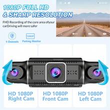 360° 4 Channel 1080P HD WiFi Car Dash Cam Front And Rear Left Right Car Camera - A - View 6