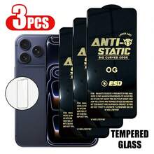 XINHONGYU 3pcs High Definition OG Tempered Glass Screen Protector, Curved Edge, Oleophobic Coating Anti-Fingerprint, Easy Installation, Compatible With OPPO Reno4/Reno5/Reno6/Reno7/11F/13F, A3/A5/A5 Pro/A58 4G/A5I/A5S/A60/A7/A74 4G/A93/A94/A96 Models - Clear - View 44