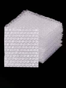 60/100pcs Transparent Plastic Bubble Packaging Bags, Reusable, Uncoated Durable Material, Clear Visible Design, Shockproof Bags, Suitable For Jewelry Display, Small Item Mailing And Shipping, Accessory Storage, Ideal For Small Business Daily Use - Multicolor - View 5